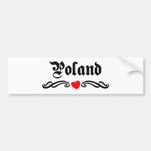 Polen Autoaufkleber