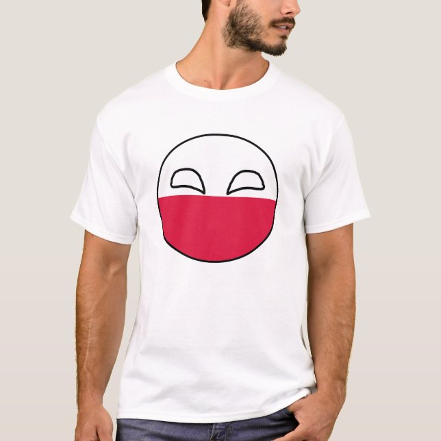 Polen-Ball T-Shirt (Vorderseite)