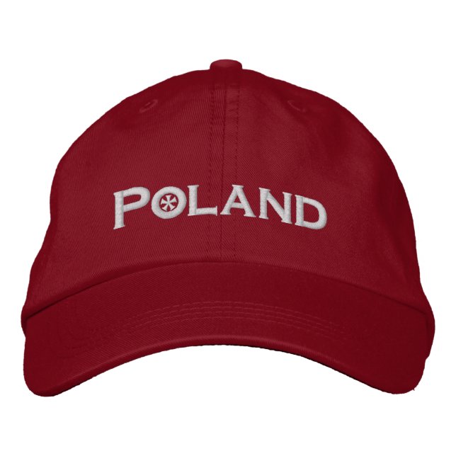 Polen Bestickte Kappe (Vorderseite)