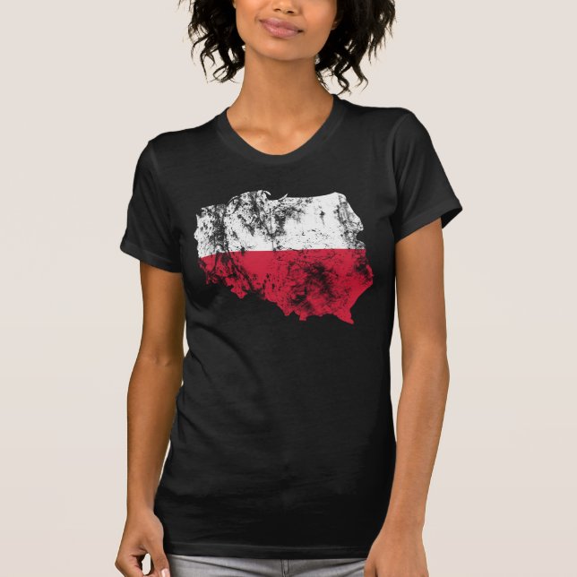 Polen beunruhigte Shirt (Vorderseite)