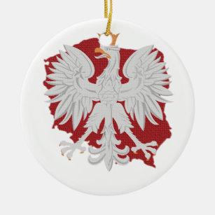 Polen Eagle Keramik Ornament
