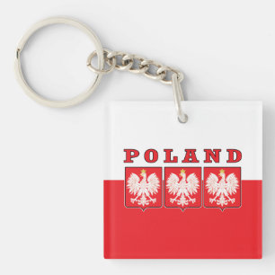 Polen Eagle Shields Schlüsselanhänger
