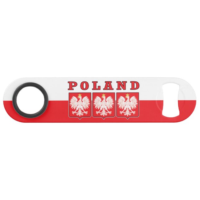Polen Eagle Shields Speed Flaschenöffner (Vorderseite (Horizontal))