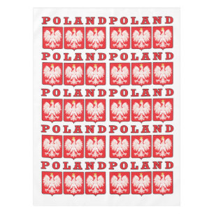 Polen Eagle Shields Tischdecke