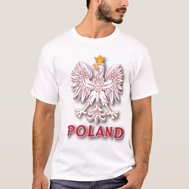 Polen Eagle T-Shirt (Vorderseite)