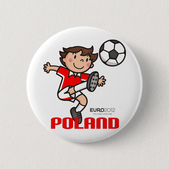 Polen - Euro 2012 Button (Vorderseite)