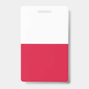 Polen-Flagge Ausweis