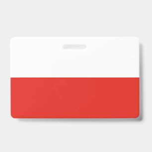 Polen-Flagge Ausweis