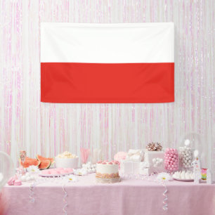 Polen-Flagge Banner