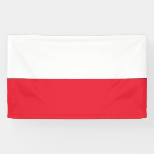 Polen-Flagge Banner