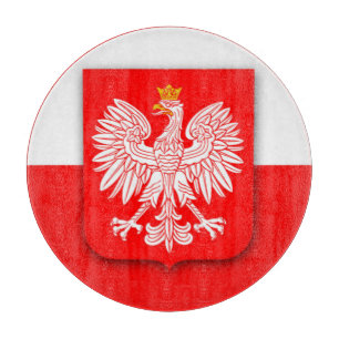 Polen Flagge Patriotisch Polnisch Polska Reisen Eu Schneidebrett