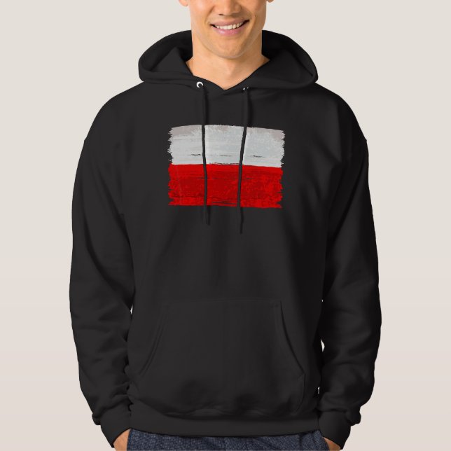 Polen - Flagge Polen Hoodie (Vorderseite)