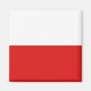 Polen-Flaggen-Magnet Magnet