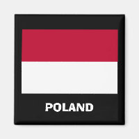 Polen* Flaggenmagnet