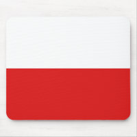 Polen Flaggenmousepad