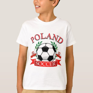 Polen-Fußballentwürfe T-Shirt