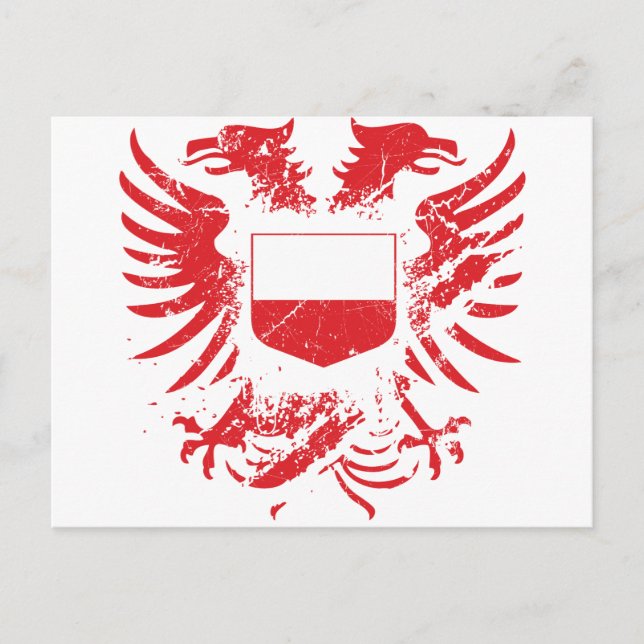 Polen gegrungert postkarte (Vorderseite)