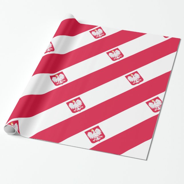 Polen Geschenkpapier (Ungerollt)