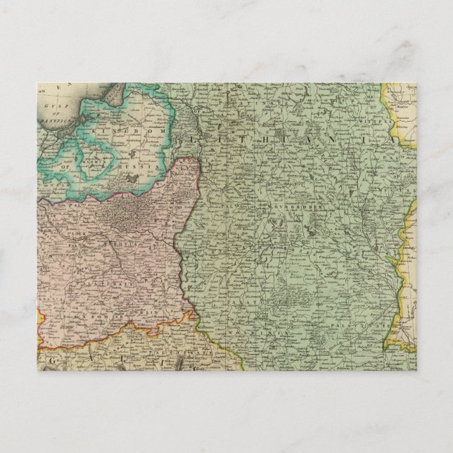 Polen, Litauen 2 Postkarte (Vorderseite)