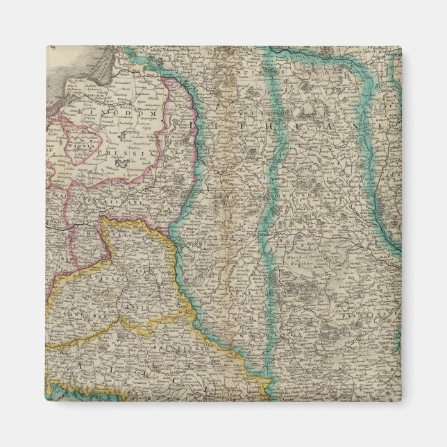 Polen, Litauen Magnet (Vorne)