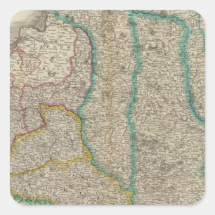 Polen, Litauen Quadratischer Aufkleber