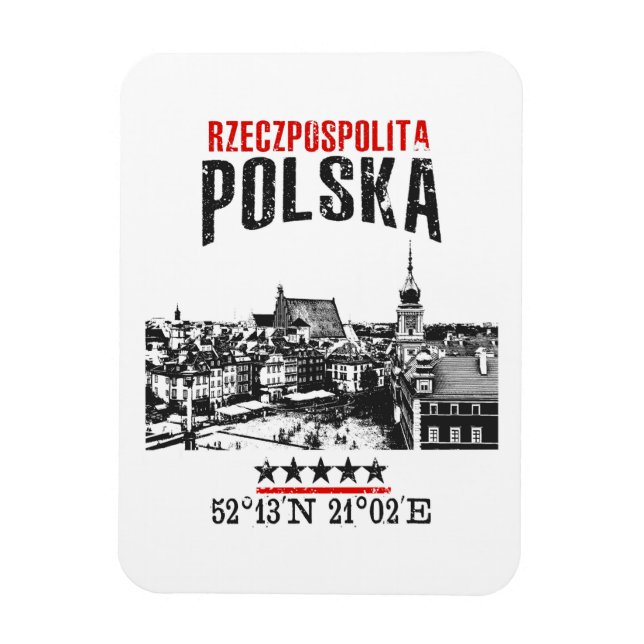 Polen Magnet (Vertikal)