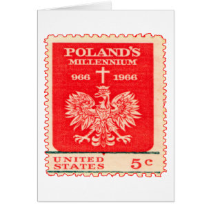 Polen Millennium-Briefmarke
