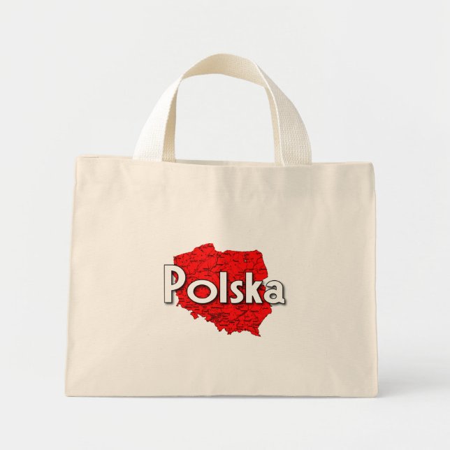 Polen Mini Stoffbeutel (Vorne)