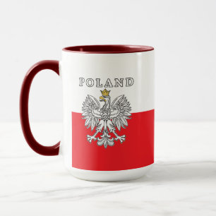 Polen mit polnischem Adler Tasse