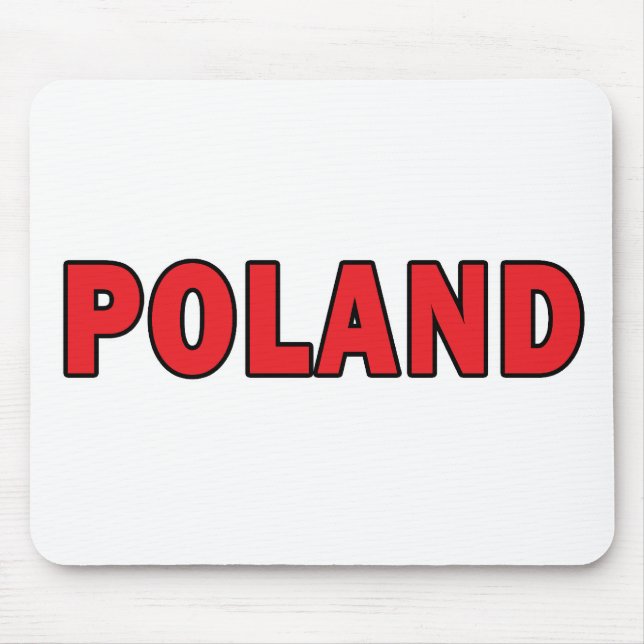 Polen Mousepad (Vorne)
