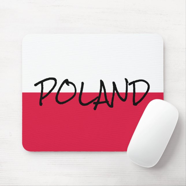 Polen Mousepad (Mit Mouse)