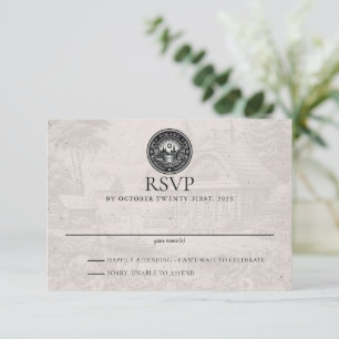 Polen Passport Hochzeit RSVP Karte