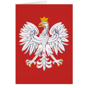 Polen - Patriotisches Wappen mit Eagle