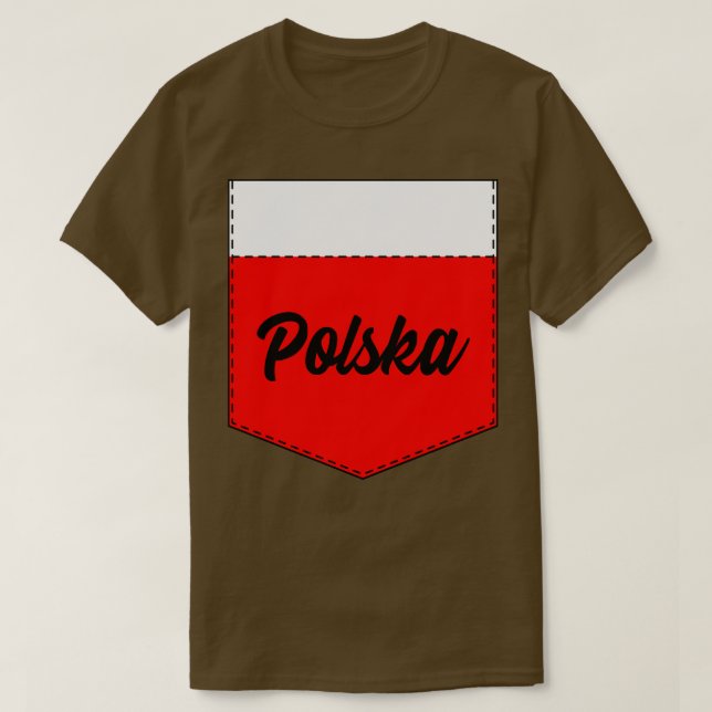 Polen Pocket T-Shirt (Design vorne)