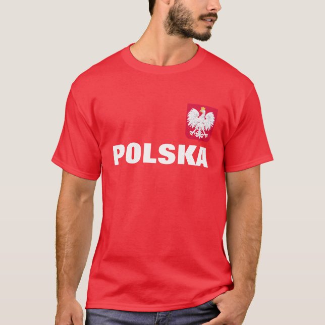 Polen "Polska " T-Shirt (Vorderseite)