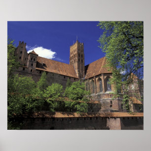 Polen, Pommern, Malbork. Europas größte Poster