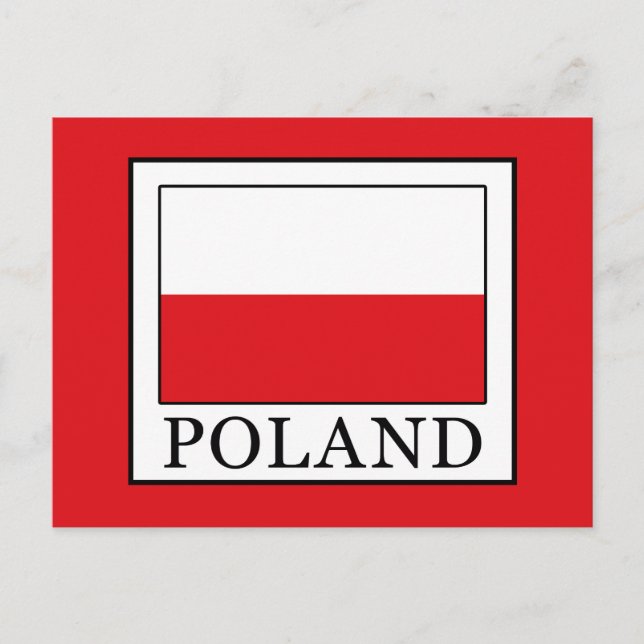 Polen Postkarte (Vorderseite)
