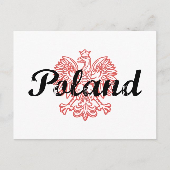 Polen Postkarte (Vorderseite)