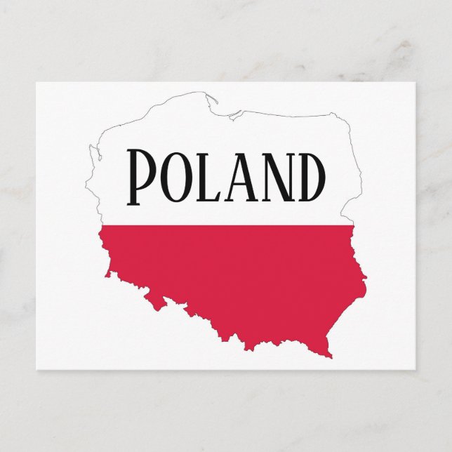Polen Postkarte (Vorderseite)