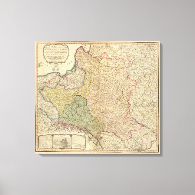 Polen, Preußen 3 Leinwanddruck (Vorderseite)