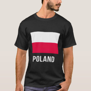 Polen Shirt der Flagge Polnisch