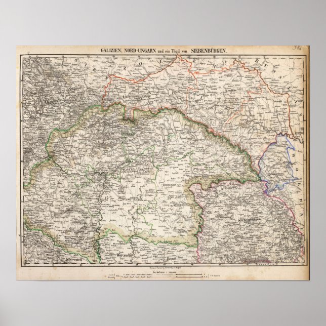 Polen, Slowakei Poster (Vorne)