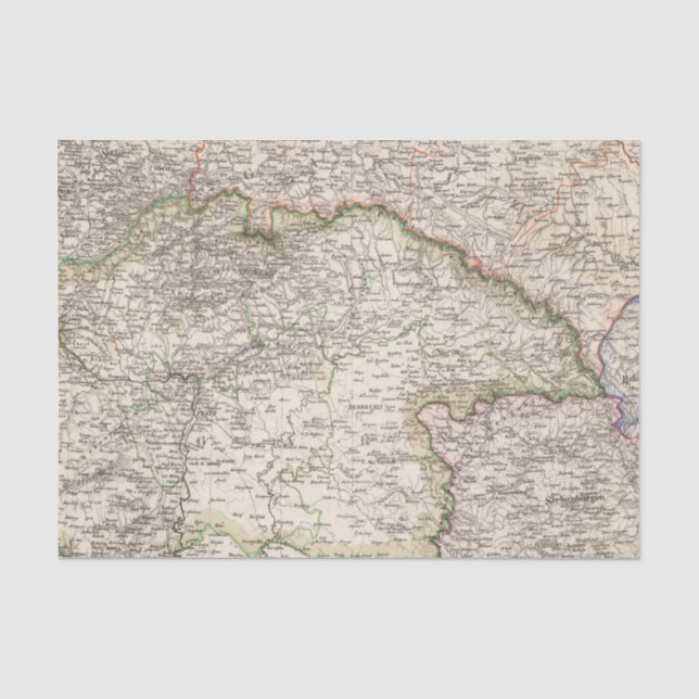 Polen, Slowakei Seidenpapier (Vorderseite)