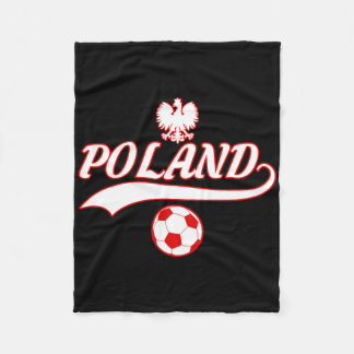 Polen Team Welt Fan Fußball 2018 Trikot Cup Fan  Fleecedecke