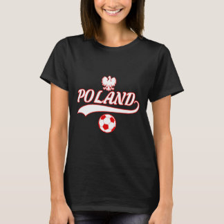 Polen Team Welt Fan Fußball 2018 Trikot Cup Fan  T-Shirt