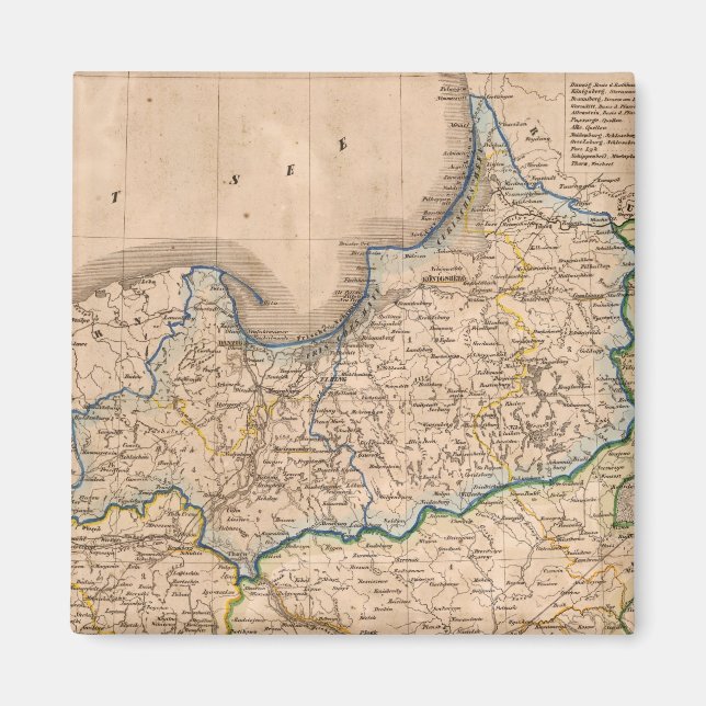 Polen und Russland Magnet (Vorne)