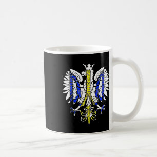 Polen und Ukraine Polnisch Ukrainisches Erbe Adler Kaffeetasse