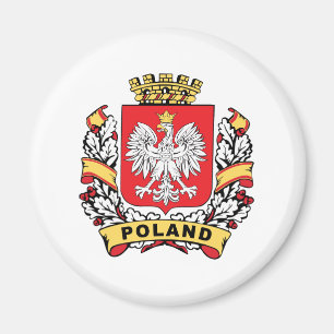 Polen Wappen Magnet