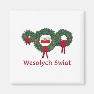 Polen - Weihnachten 2 Magnet