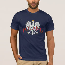Polen-Weiß Eagle T-Shirt